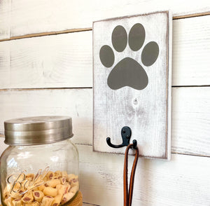 Personalized Dog Leash Holder - Custom Pet Name Sign for Dog Lovers and Pet Owners - Ideal Gift for New Puppy or Dog Lover