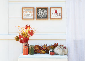Fall Set Of 3 Signs