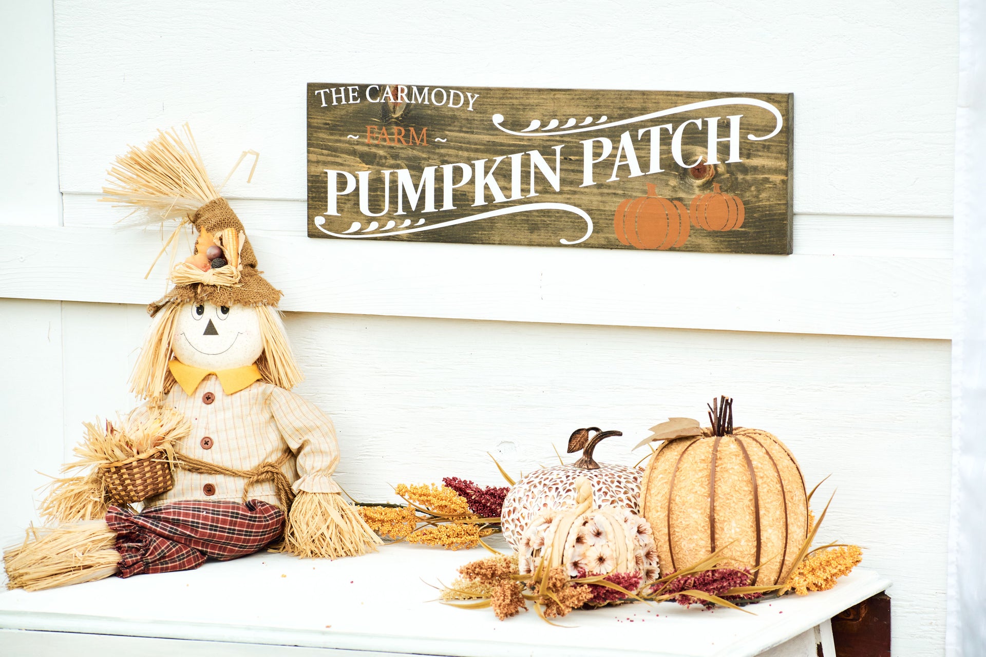 Personalized Pumpkin Patch Sign – RedRoanSigns